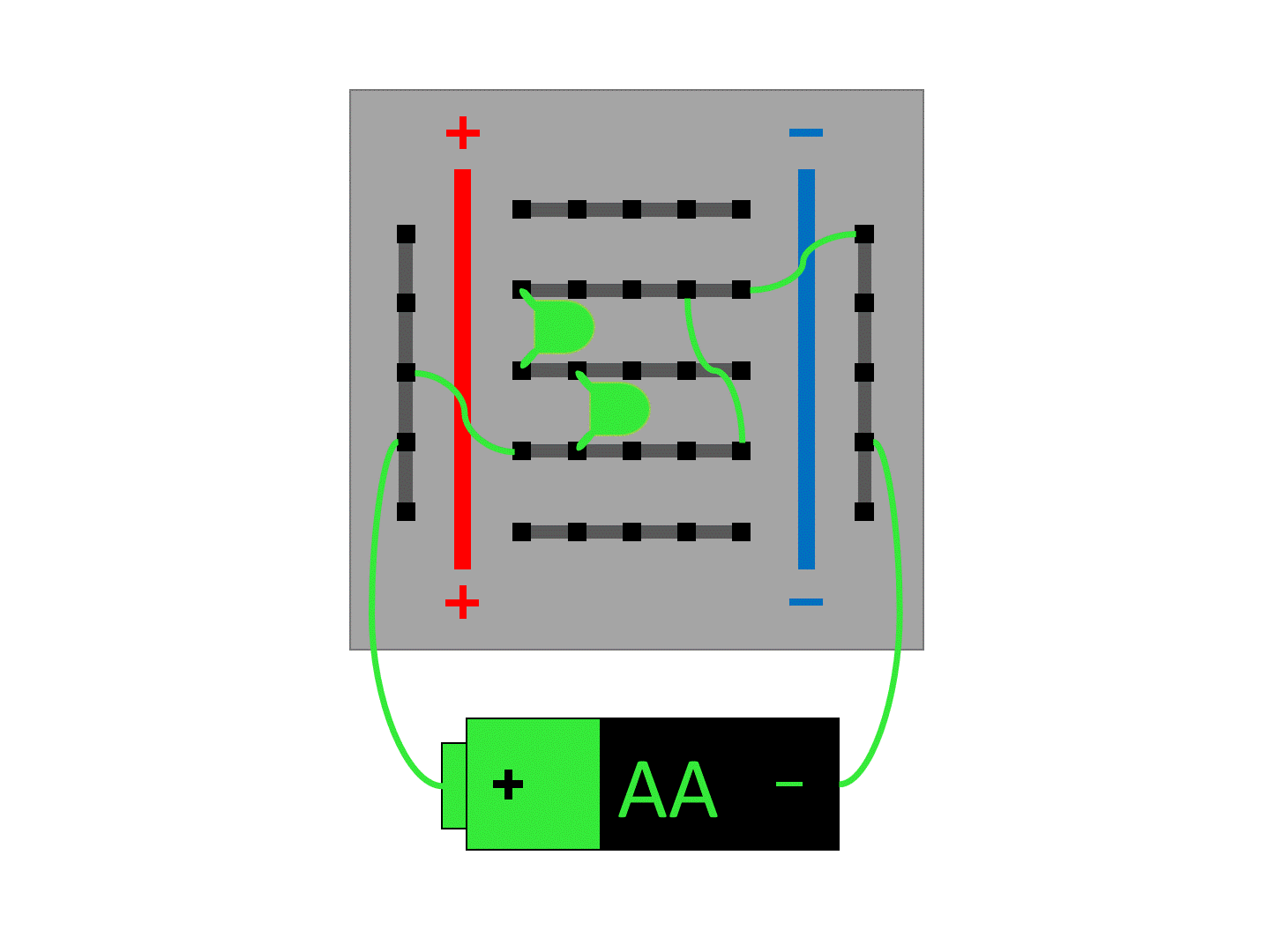 Series Vs. Parallel Breadboard Circuitry Unit Positive Physics