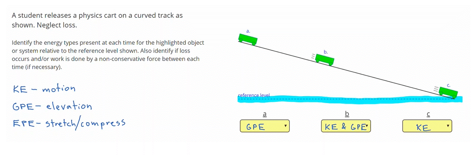 Energy Practice Questions Energy Identification 1 Positive Physics